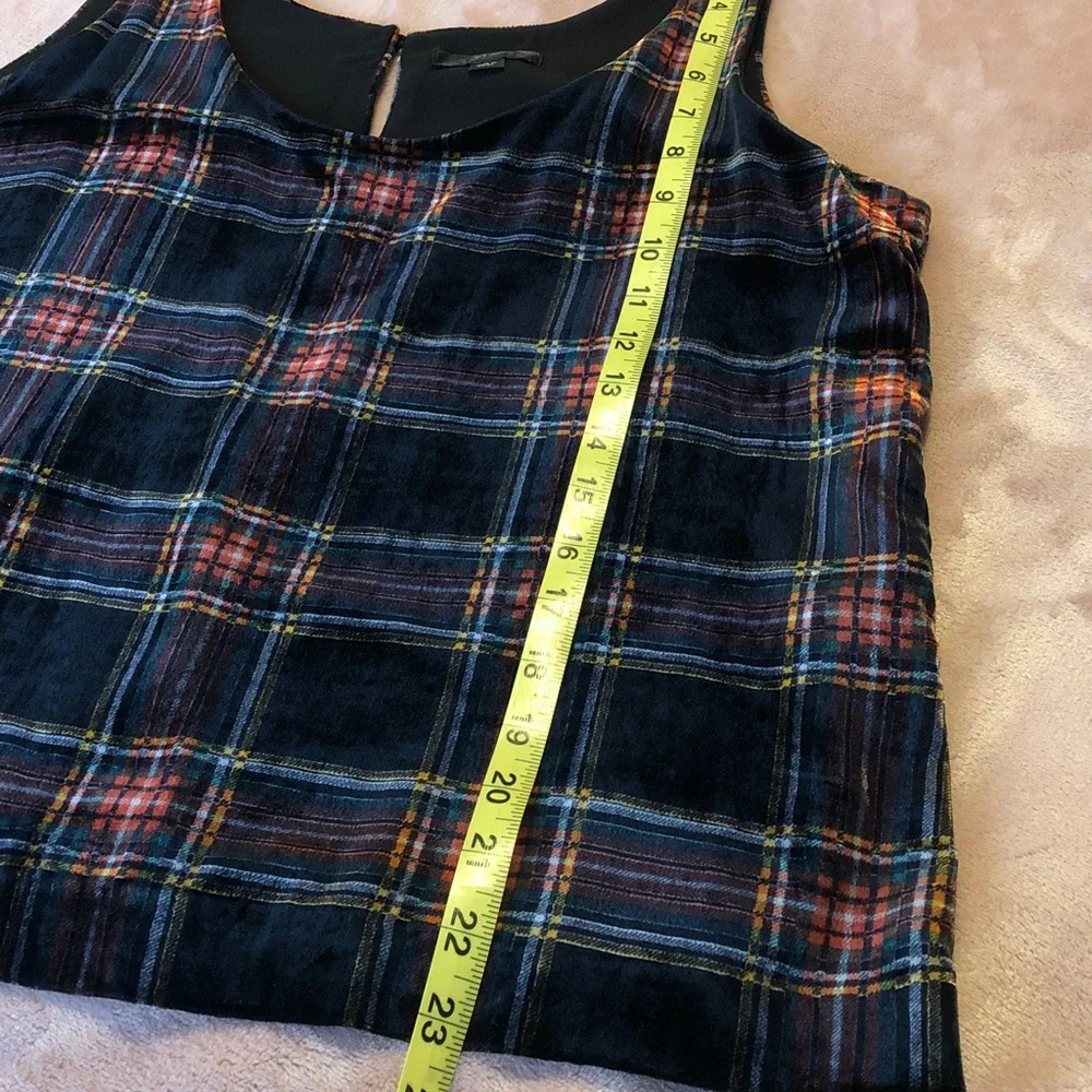J. Crew Tartan Plaid Top
